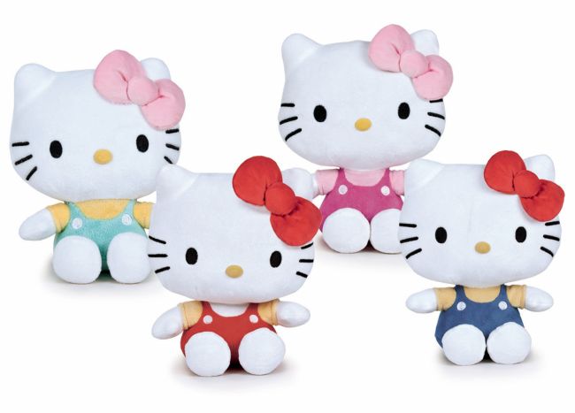 (Mis 3+) HELLO KITTY (Iconica) Peluche 25cm – 4ass…x24